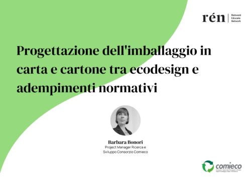 Webinar – Progettazione dell’imballaggio in carta e cartone tra ecodesign e adempimenti normativi